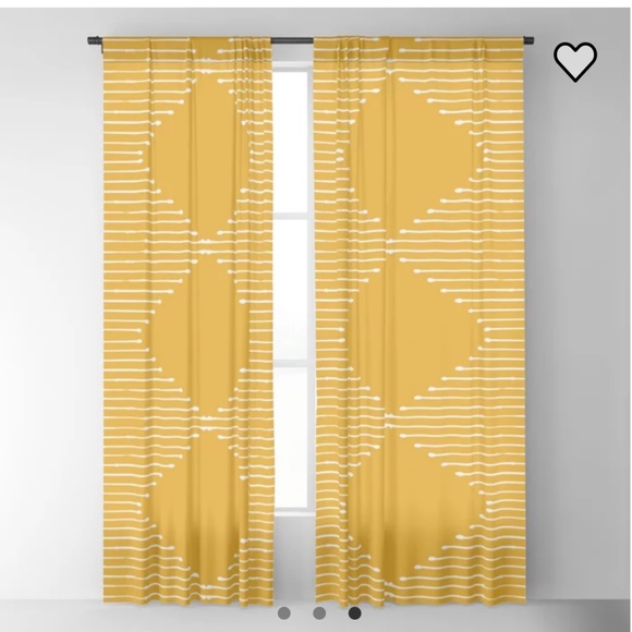 Society6 blackout curtains 96x50 2 panels - Picture 1 of 3